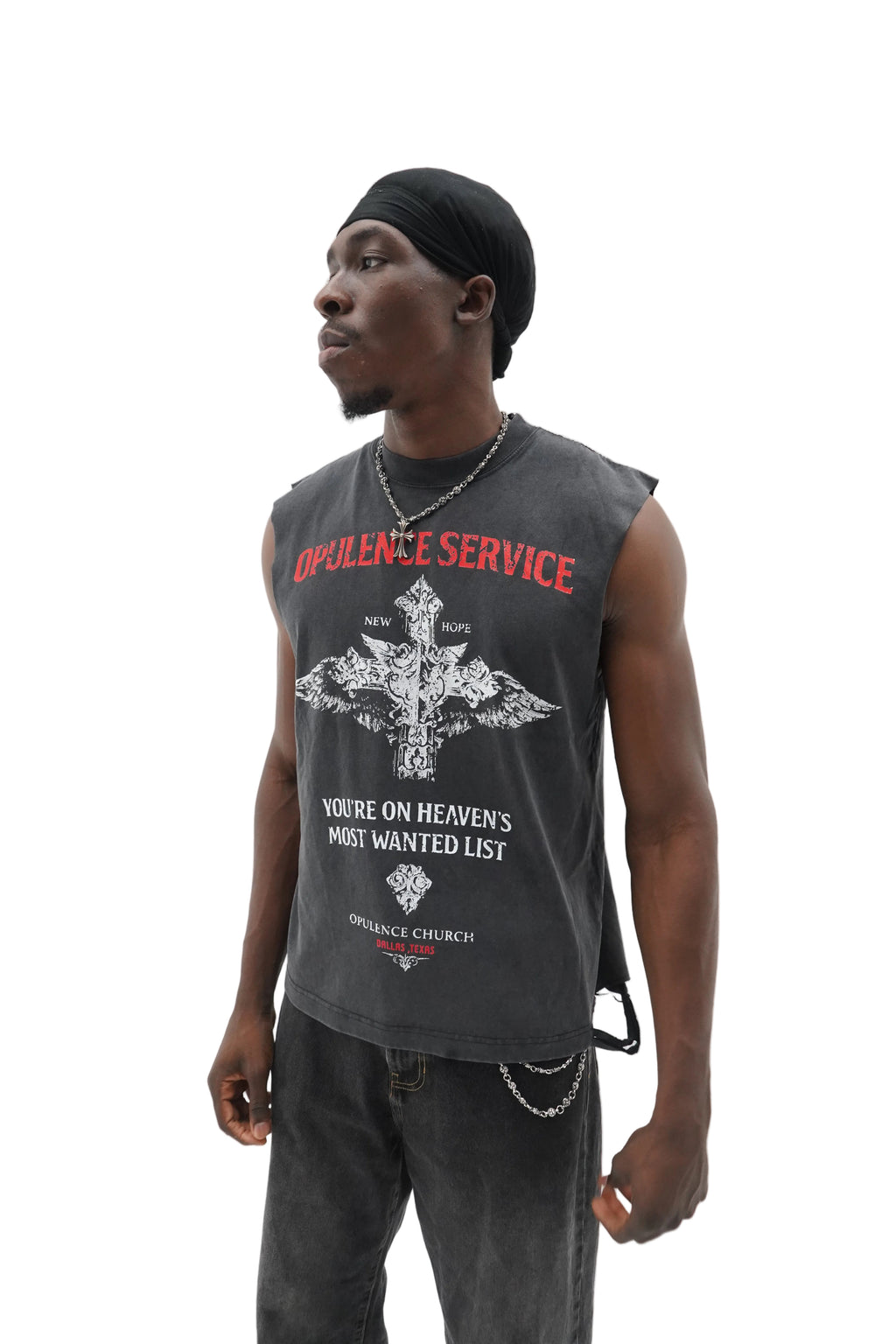 Service Vintage Cutoff Tee